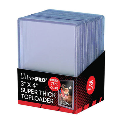 Top Loader Ultra Pro 75pt 3 x 4 Box