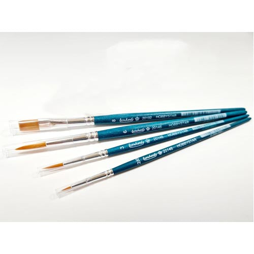 Hobby Brush Standard 4 Piece Set