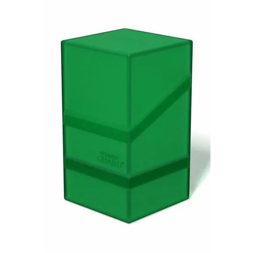 Deck Box Ultimate Guard Boulder n Tray 100+ Standard Emerald