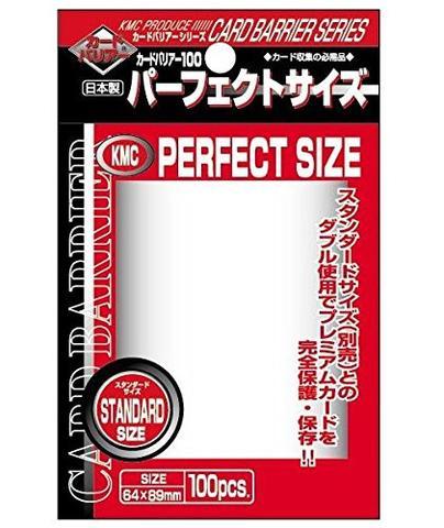 Deck Protector KMC Perfect Size Sleeve Standard 100ct Clear