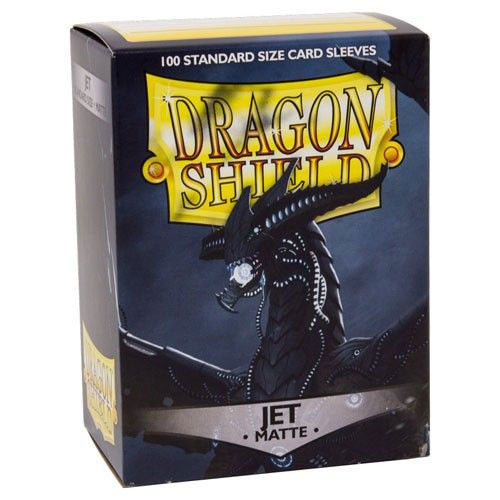 Deck Protector Dragon Shield Standard 100ct Jet Matte
