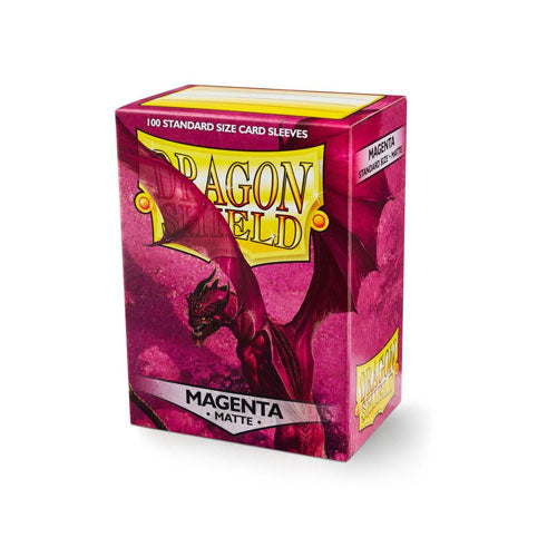Deck Protector Dragon Shield Standard 100ct Magenta Matte