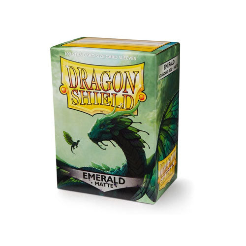 Deck Protector Dragon Shield Standard 100ct Emerald Matte