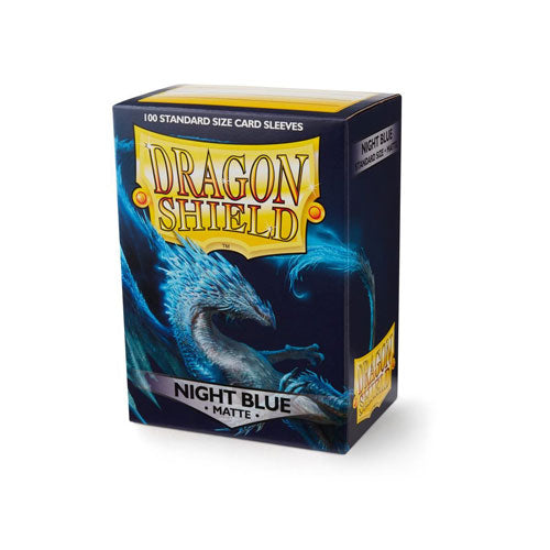 Deck Protector Dragon Shield Standard 100ct Night Blue Matte