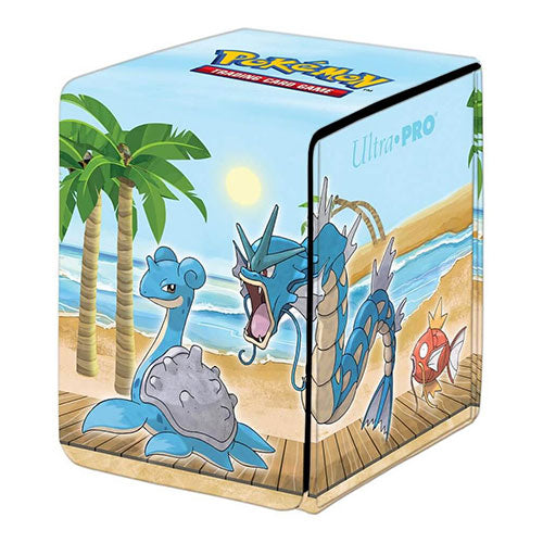 Deck Box Ultra Pro Pokemon Full View Seaside Alcove Flip Box