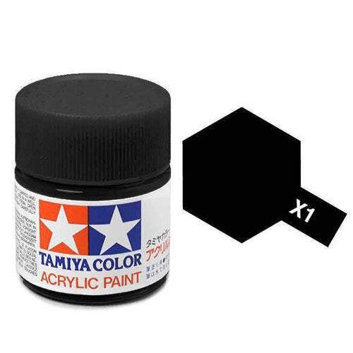 Tamiya Mini X-1 Black 10ml