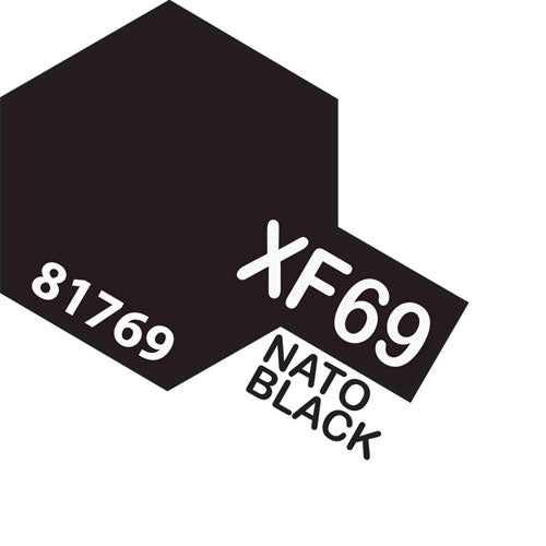 Tamiya Mini XF-69 Nato Black 10ml