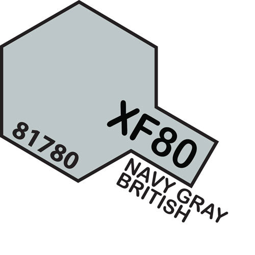 Tamiya Mini XF-80 Royal Gray 10ml
