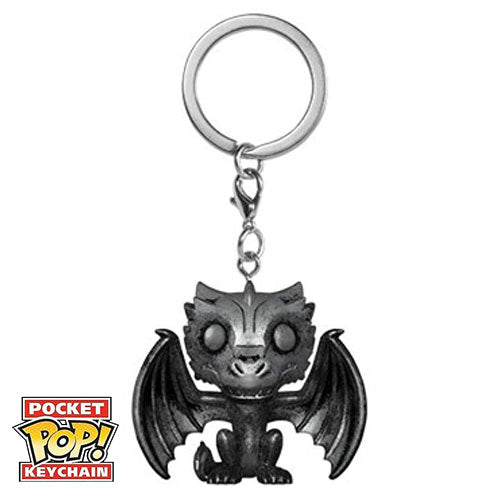 A Game of Thrones Drogon (Iron) Pop! Keychain
