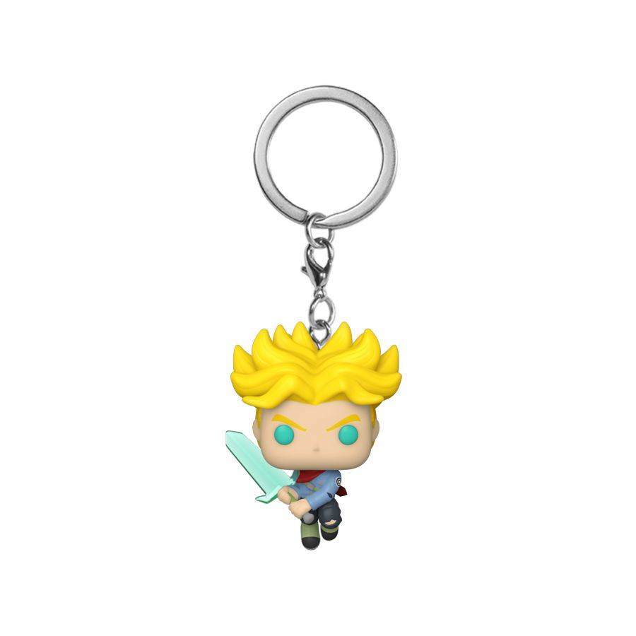 Dragon Ball Super SS Trunks with Spirit Sword Pop! Keychain Vinyl