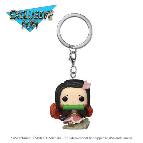 Demon Slayer Nezuko Kamado Running US Exclusive Pop! Keychain