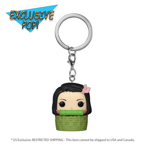 Demon Slayer Nezuko in Basket US Exclusive Pop! Keychain
