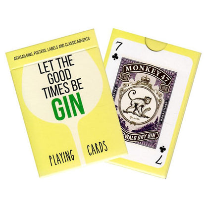 Let the Good Times Be Gin Playing Cards