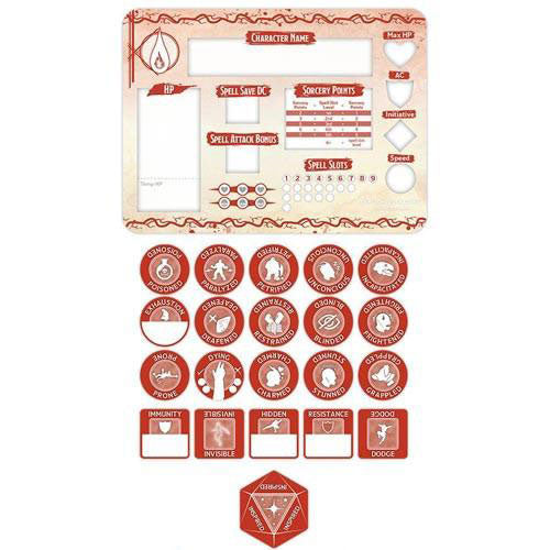 D&D Class Token Set Sorcerer
