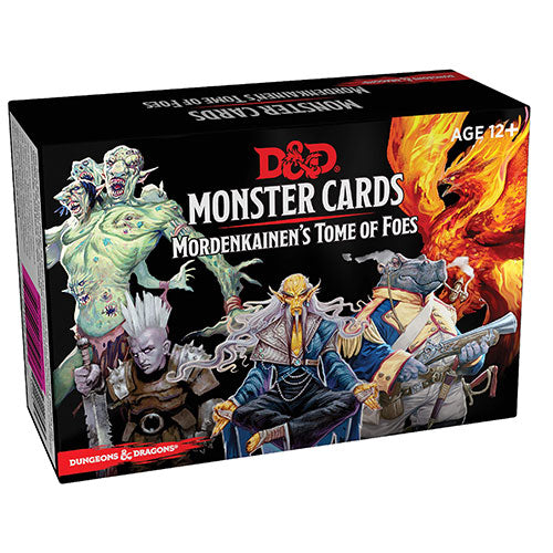 D&D Spellbook Cards Mordenkaines Tome of Foes Deck
