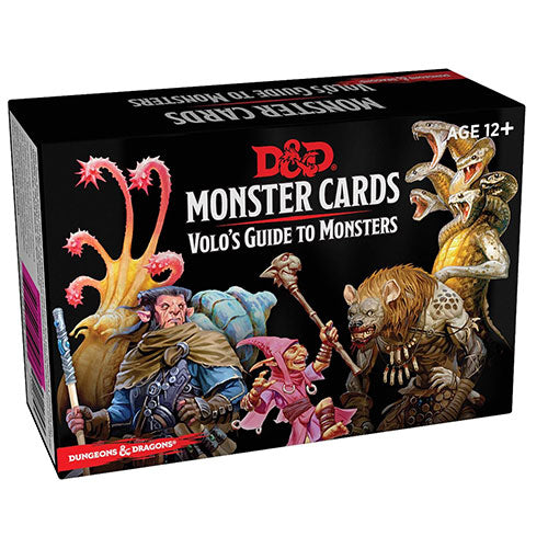 D&D Spellbook Cards Volos Guide to Monsters Deck