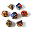 Chessex Gemini Blue Red/Gold 7 Die Set