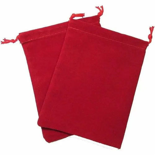 Chessex Suedecloth Large Dice Bag Red