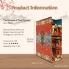 Tonecheer 3D Puzzle Book Nook Kit The Banquet of Tang Dynasty