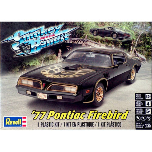 Revell Smokey and The Bandit 77 Pontiac Firebird 1:24 Scale Plastic Model Kit