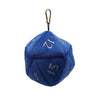 D20 Plush Dice Bag Blue