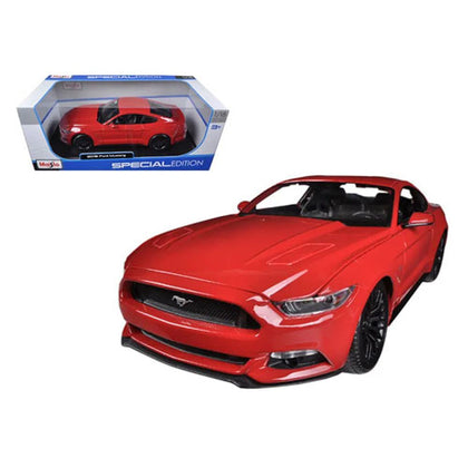 Maisto Special Edition 2015 Ford Mustang Coupé Red 1:18 Scale Diecast Vehicle
