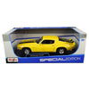 Maisto Special Edition 1971 Chevrolet Camaro Yellow 1:18 Scale Diecast Vehicle