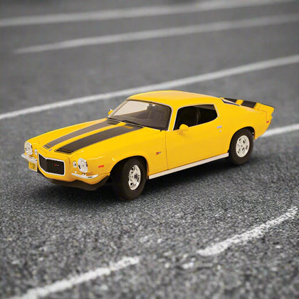 Maisto Special Edition 1971 Chevrolet Camaro Yellow 1:18 Scale Diecast Vehicle