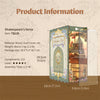 Tonecheer 3D Puzzle Book Nook Kit Shakespeare's Verse