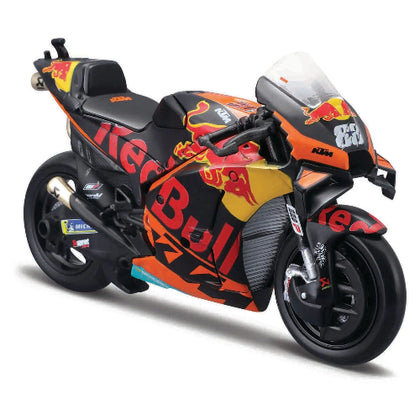 Maisto Moto GP 2021 Red Bull KTM RC16 Factory Oliveira & Binder 1:18 Scale Diecast Motorcycle