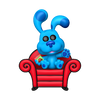 Blue's Clues Blue with Couch Pop! Premium