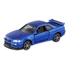 TOMICA Premium 011 Nissan Skyline GT-R V-Spec II Nur Blue 1:62 Scale Diecast Vehicle