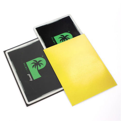 Deck Protector Palms Off Gaming Blackout Standard 100ct Yellow