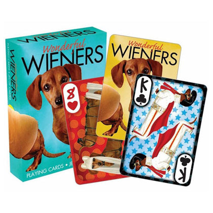 Wonderful Weiner Dogs Playing Cards