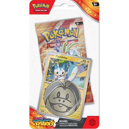 Pokemon TCG Scarlet & Violet Surging Sparks Booster Checklane Blister