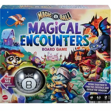 Magic 8 Ball Magical Encounters Board Game