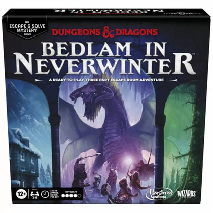 D&D Dungeons & Dragons Bedlam in Neverwinter An Escape & Solve Mystery Game