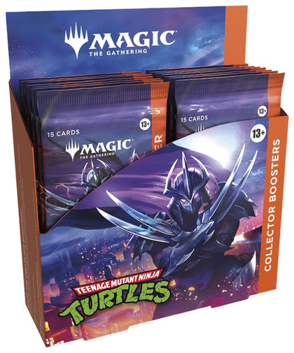 Magic the Gathering TMNT Teenage Mutant Ninja Turtles Collector Booster SEALED Box [12 Boosters]