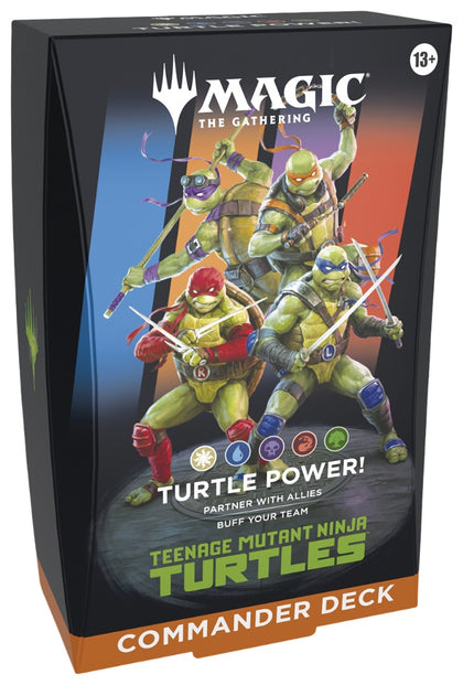 Magic the Gathering TMNT Teenage Mutant Ninja Turtles Turtle Power! Commander Deck