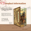 Tonecheer 3D Puzzle Book Nook Kit Song Dynasty Culture