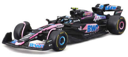 Bburago Formula Racing 2024 F1 BWT Alpine A524 #10 Gasley 1:43 Scale Diecast Vehicle