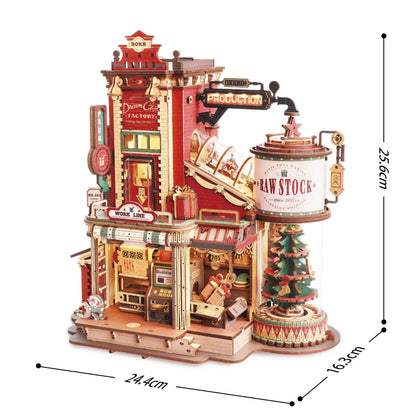 Robotime ROKR Christmas Music Box EAB01 Dream Gift Factory