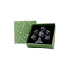 LPG Metal RPG 7 Dice Set Strange Aeon Azurite Sentinel Steel/Blue