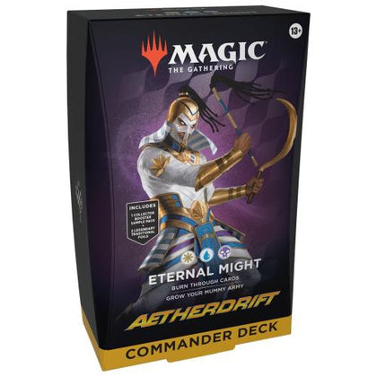 Magic the Gathering Aetherdrift Eternal Might Commander Deck