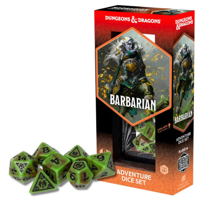 Sirius Dice D&D Adventure Dice Set -Barbarian-