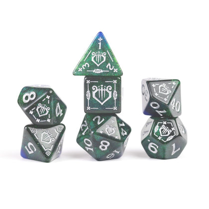 Sirius Dice D&D Adventure Dice Set -Bard-
