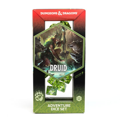 Sirius Dice D&D Adventure Dice Set -Druid-