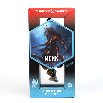 Sirius Dice D&D Adventure Dice Set -Monk-