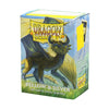 Deck Protector Dragon Shield Standard 100ct Dual Matte Yellow & Silver