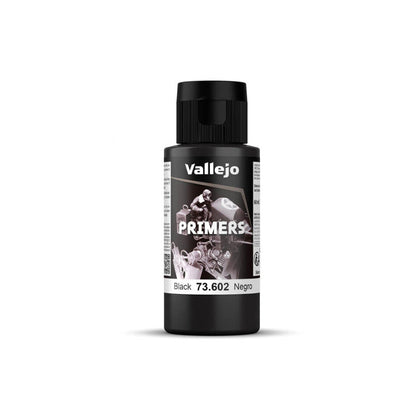 Vallejo Game Colour Surface Primer Black 60ml Model Paint